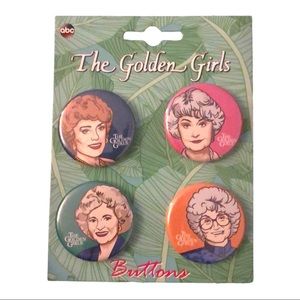 The Golden Girls Buttons Set